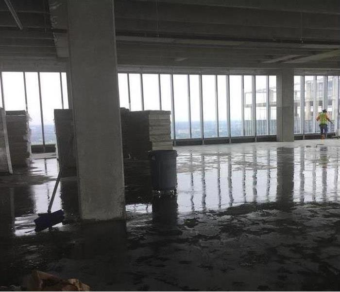 Commercial Building Water Cleanup